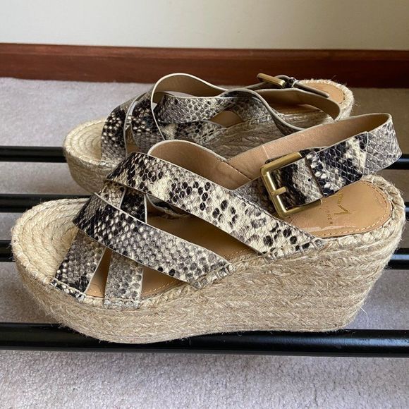 MARC FISHER Women Robbyn Espadrille Sandals - NEW - Picture 3 of 8